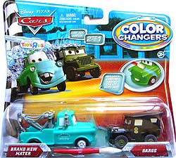 Brand New Mater (color changer), Sarge (color changer) - Color Changers Double