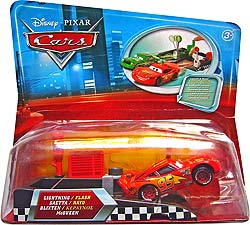 Lightning McQueen (with Rusteze sticker) - Pit Row Launcher