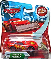 #123. Lightning McQueen with Shovel (lenticular) - Single (lenticular)