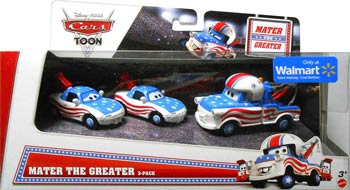 Cars Toon - Mater the Greater 3-Pack