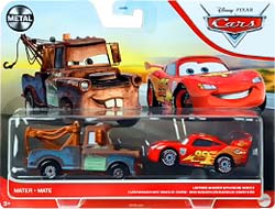 Mater & Lightning McQueen with Racing Wheels - Movie Moments