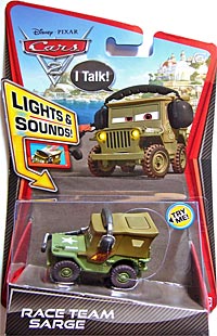 Race Team Sarge (Lights & Sounds) - Lights & Sounds