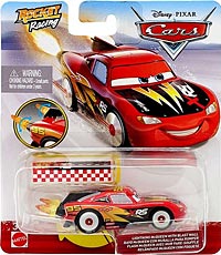 Lightning McQueen with Blast Wall - Single - Rocket Racing
