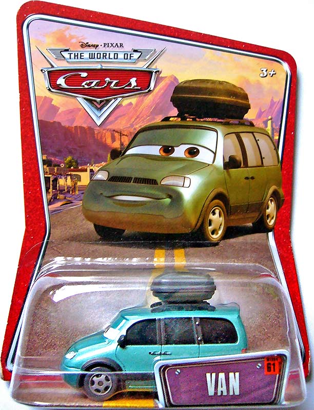 World of Cars présentation du personnage Van
