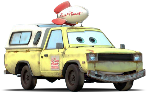 Todd, the Pizza Planet Truck