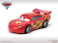 Lightning McQueen with Party Wheels (variant)