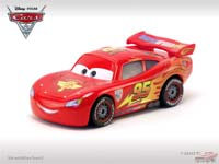 Lightning McQueen with Racing Wheels (unibody variant)