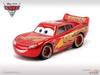 Rust-Eze Lightning McQueen with Metallic Finish