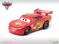Lightning McQueen with Racing Wheels