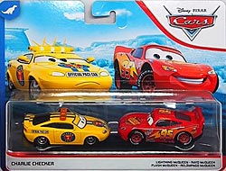 Charlie Checker & Lightning McQueen - Movie Moments - Dinoco 400