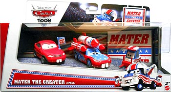 Cars Toon - Mater the Greater 3-Pack