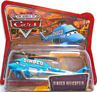 Dinoco Helicopter - Short Card