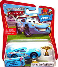 #102. Dinoco McQueen with Piston Cup (Chase) - Single (Chase)