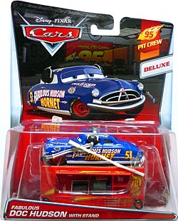 #08/08 - Fabulous Hudson Hornet with Stand - Deluxe - 95 Pit Crew
