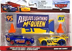 Fabulous Lightning McQueen & Dinoco Cruz Ramirez - Pack de 2