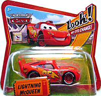 Lightning McQueen (lenticular v1, 2 parts variant) - Short Card (lenticular)