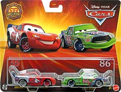 Lightning McQueen & Chick Hicks - Pack de 2 - Race & Rescue