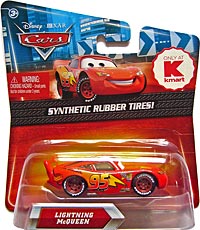 Lightning McQueen (rubber tires) - Kmart