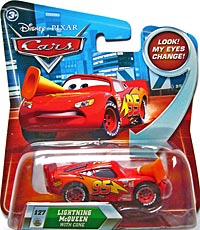 #127. Lightning McQueen with Cone (lenticular) - Single (lenticular)