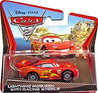 Lightning McQueen with Racing Wheels - Short Card