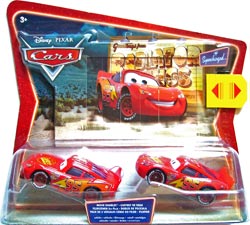 Lightning McQueen (without Rusteze sticker), Tongue McQueen - Movie Doubles