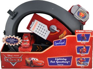 Lightning McQueen (without Rusteze sticker, two parts) - Playset
