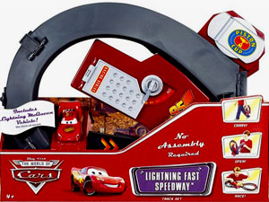 Lightning McQueen (without Rusteze sticker, two parts) - Playset