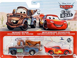 Road Trip Mater & Road Trip Lightning McQueen - Movie Moments