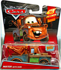 #04/08 - Mater with Sign - Single - 95 Pit Crew