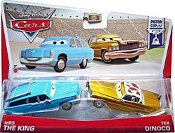 #05/18 - Mrs The King & #06/18 - Tex Dinoco - Movie Moments - Piston Cup