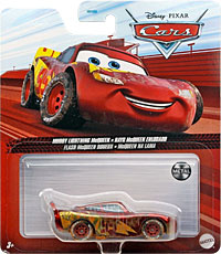 Muddy Rust-Eze Racing Center Lightning McQueen - Single