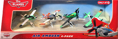 Disney Planes AIR Ambush Pack of 4 