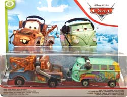 Race Team Mater with Headset & Race Team Fillmore with Headset - Movie Moments - WGP