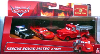Cars Toon - Rescue Squad Mater 3-Pack