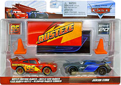 Rust-Eze Lightning McQueen & Jackson Storm - Pack de 2