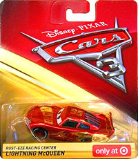 Rust-Eze Racing Center Lightning McQueen - Single
