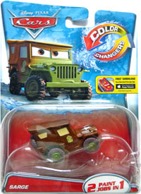 Sarge (Color Changer Brown/Green) - Color Changers Single