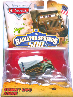 Stanley Days Sarge - Cars Toon - Radiator Springs 500½