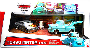 Cars Toon - Tokyo Mater 3-Pack