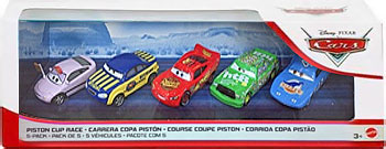 Piston Cup Race - Pack de 5