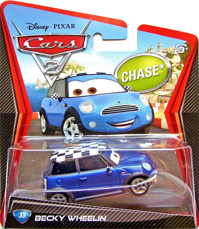 Nuevo * Disney Cars Becky Wheelin #33 Chase W6689 