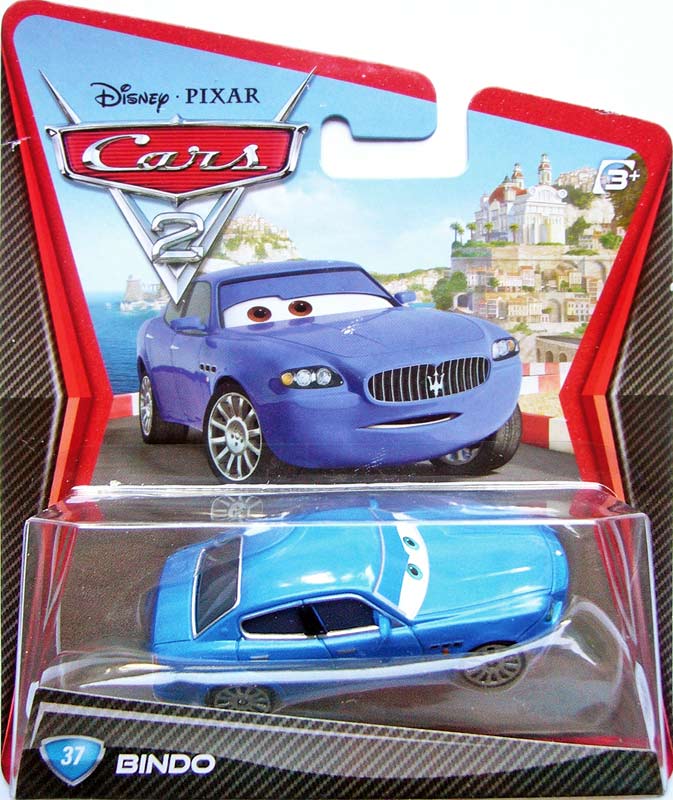 BINDO CARS 2 Mattel Disney Pixar 