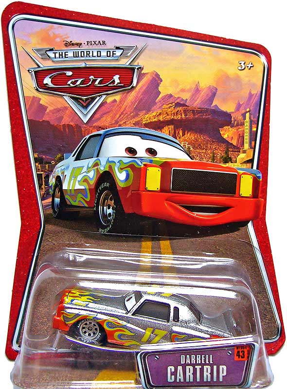 DISNEY CARS DIECAST Combined Postage New  2021 Card Darrell Cartrip 