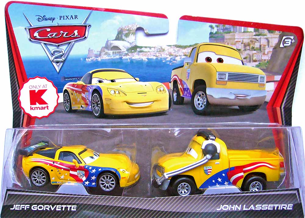 Disney Pixar Cars Diecast Turbo Bullock John Lassetire World Grand Prix WGP GPM 