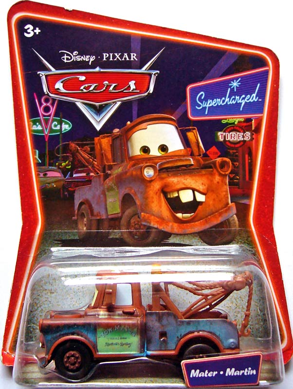 Disney Pixar Cars Supercharged Tow Mater Diecast Mattel 3.25 Truck MISSING  Hook