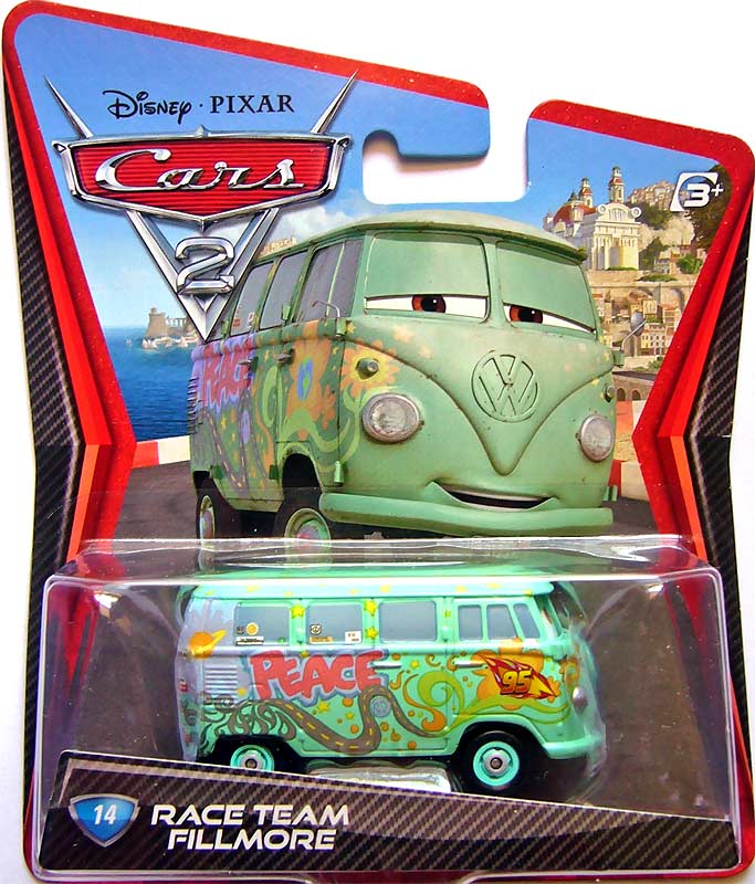 Mattel 2013 Sealed Set Fillmore Disney Pixar Cars 