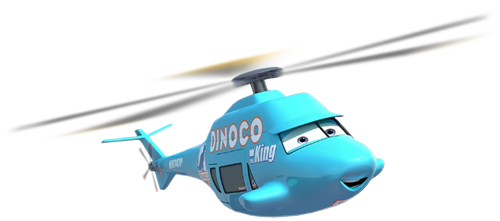 Dinoco Helicopter - Rotor Turbosky