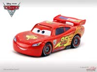 Lightning McQueen with Racing Wheels (rubber tires)