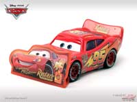 Lightning McQueen with Sign