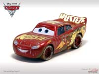 Muddy Rust-eze Racing Center Lightning McQueen (variant)